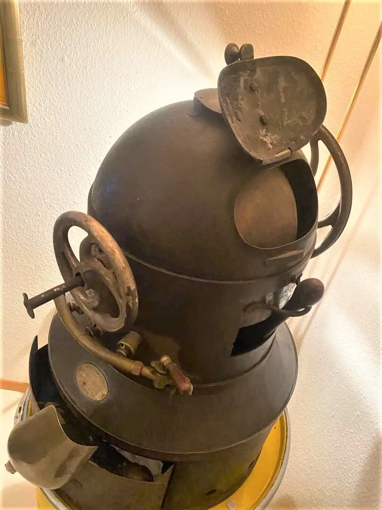 For sale Antique French coffee roaster and cacao roaster year build in