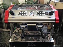 New-Like Italian Made Tecnica 2 Group Espresso Machine For Sale