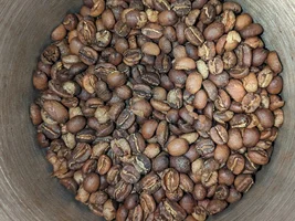 Is this roast extra splotchy?