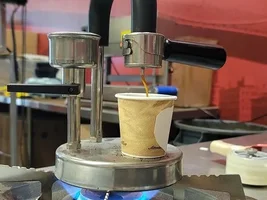Stove top espresso maker