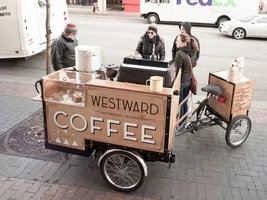 Self Contained Coffee Shop and Coffee Bike for Sale! Will Deliver
