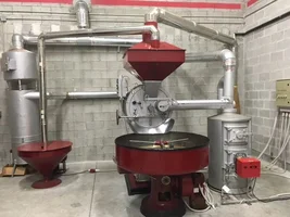 Coffee roaster Officine Vittoria 30kgs line machinery for sale in Miami, Florida