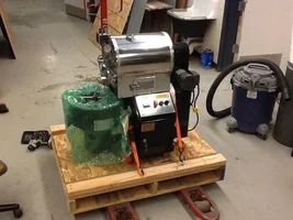 SOLD: Ambex YM-2 Coffee Roaster, Grindmaster Model 875 Grinder, & Bag Sealer.