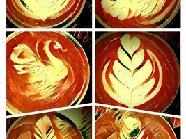 my latte art from prague thx