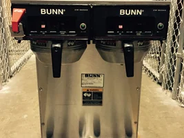 FOR SALE: BUNN 23400.0041 Twin Airpot Coffee Brewer with Hot Water Faucet