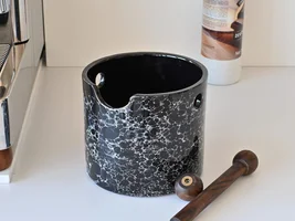 New, Ceramic Espresso Knock Box (Special Design)