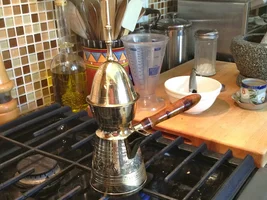 Turkish/Arabian Coffee Pot: Domed and Spouted?
