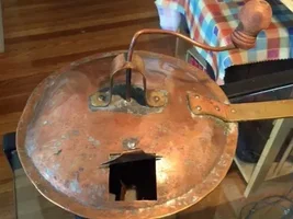 What Do You Think of My New Antique Copper Coffee Roaster Pan?