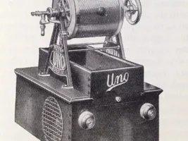 For sale England Uno coffeeroaster Made in London 1949 gas, type 265, 1.2kg by roast