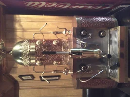 large copper cappuccino machine for sale or information wanted