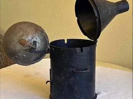 Antique French Coffee Roaster