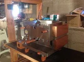 SOLD:  La San Marco Lever Espresso Machine.