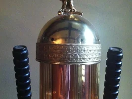 Antique Copper Espresso Machine by Termozona
