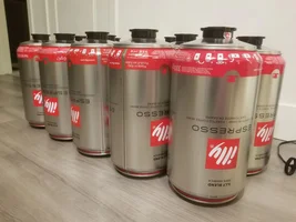 FOR SALE: Illy 6.61 lb MED. ROAST 3kg Whole Bean Espresso 6.6 pounds Foodservice Tins