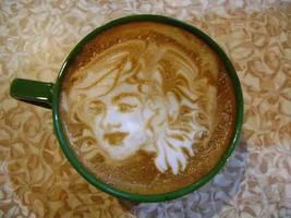 Free pour vs. etching?
