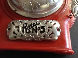 A J Deer Co.Royal No. 5 Roaster NG to Propane conversion