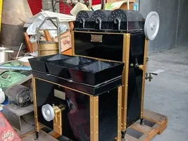 3 Barrel Jabez Burns & Sons vintage coffee sample roaster for sale and misc other vintage items from Keystone Coffee Co.