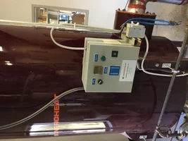 Diedrich 25# Roaster with Inproheat Oxidizer for sale.