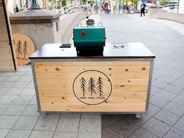 SOLD: Mobile espresso cart and equipment