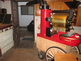 Installing a 1 Kg. Gas Roaster in my home/garage