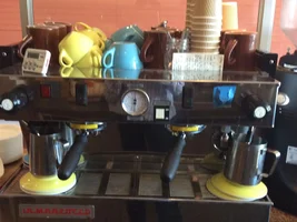 FOR SALE: 2 Group Linea la Marzocco Espresso Maker & Mazzer grinder