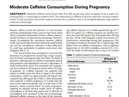 Are pregnant women really not allowed to drink coffee? WHY??