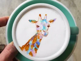 Amazing Piece of Latte art - Would You Believe It?