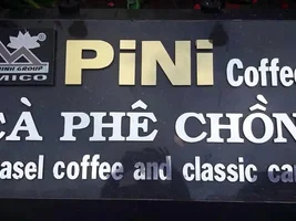 Pini coffee shop- premium aroma conquers all your senses at da lat, viet nam, asia