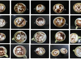 stencils - latte art