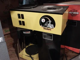 18 commercial themed coffee makers for sale.