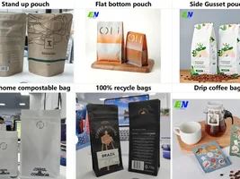Coffee packaging bag factory, MOQ: 1000 pcs