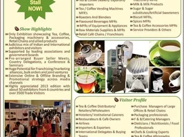 2nd World Tea & Coffee Expo to be held at Mumbai, India from 6th Feb - 8th Feb 2014