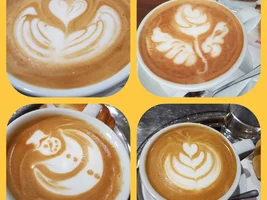 Latte art videos